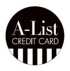 A-LIST CREDIT CARD