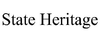 STATE HERITAGE