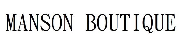 MANSON BOUTIQUE