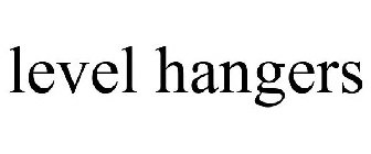 LEVEL HANGERS