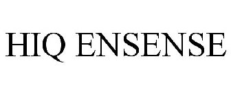 HIQ ENSENSE