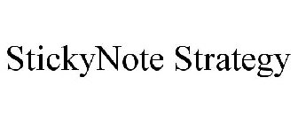 STICKYNOTE STRATEGY