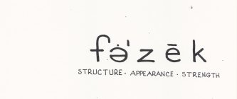 FÉZEK STRUCTURE · APPEARANCE · STRENGTH