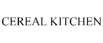 CEREAL KITCHEN