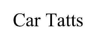 CAR TATTS