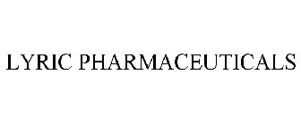 LYRIC PHARMACEUTICALS