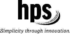 HPS SIMPLICITY THROUGH INNOVATION.