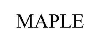 MAPLE