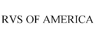RVS OF AMERICA
