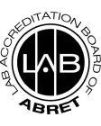 LAB ACCREDITATION BOARD OF ABRET LAB