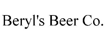 BERYL'S BEER CO.