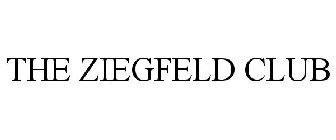 THE ZIEGFELD CLUB