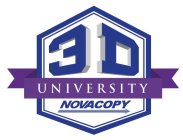 3D UNIVERSITY NOVACOPY