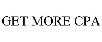 GET MORE CPA