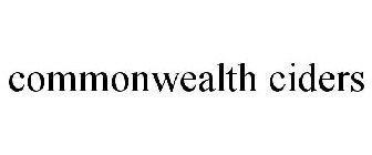 COMMONWEALTH CIDERS