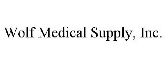 WOLF MEDICAL SUPPLY, INC.