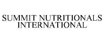 SUMMIT NUTRITIONALS INTERNATIONAL