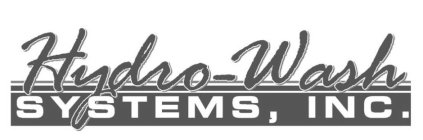 HYDRO-WASH SYSTEMS, INC.