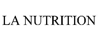 LA NUTRITION