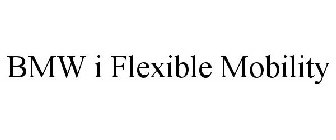 BMW I FLEXIBLE MOBILITY