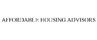 AFFORDABLE HOUSING ADVISORS
