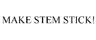 MAKE STEM STICK!