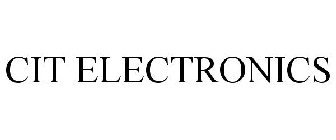 CIT ELECTRONICS