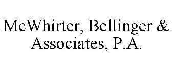 MCWHIRTER, BELLINGER & ASSOCIATES, P.A.