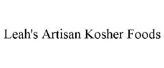 LEAH'S ARTISAN KOSHER FOODS