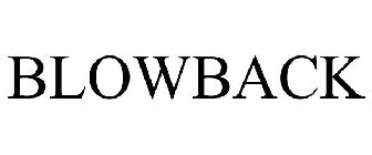 BLOWBACK