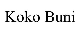 KOKO BUNI