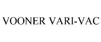 VOONER VARI-VAC