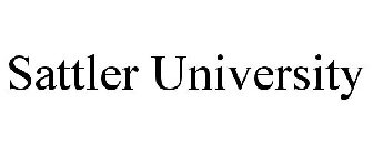 SATTLER UNIVERSITY