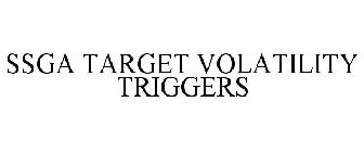 SSGA TARGET VOLATILITY TRIGGERS