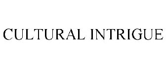 CULTURAL INTRIGUE