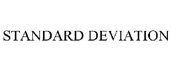 STANDARD DEVIATION