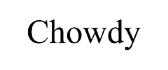 CHOWDY