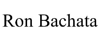 RON BACHATA