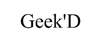 GEEK'D