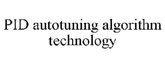 PID AUTOTUNING ALGORITHM TECHNOLOGY
