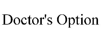 DOCTOR'S OPTION