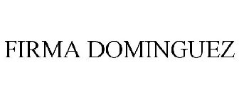 FIRMA DOMINGUEZ