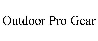 OUTDOOR PRO GEAR