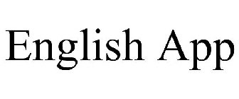 ENGLISH APP