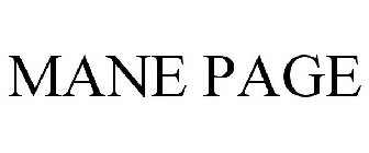 MANE PAGE