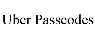 UBER PASSCODES