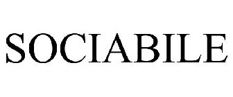 SOCIABILE