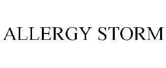 ALLERGY STORM
