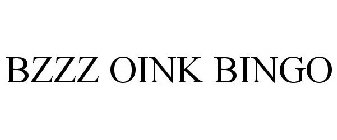 BZZZ OINK BINGO