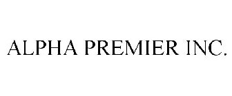 ALPHA PREMIER INC.